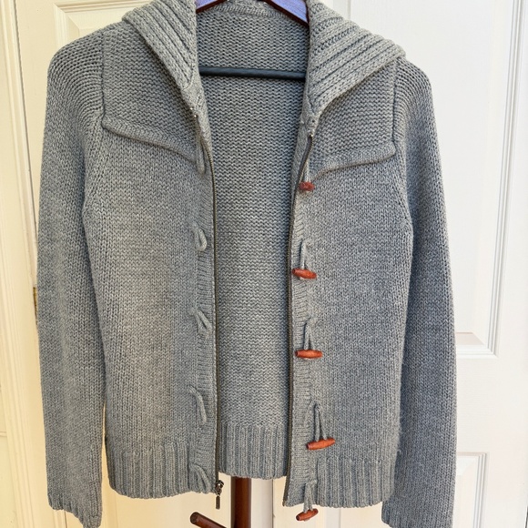J.Crew Gray Cardigan (Small) - Picture 1 of 3